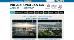 Desktop Screenshot of jazzday.com